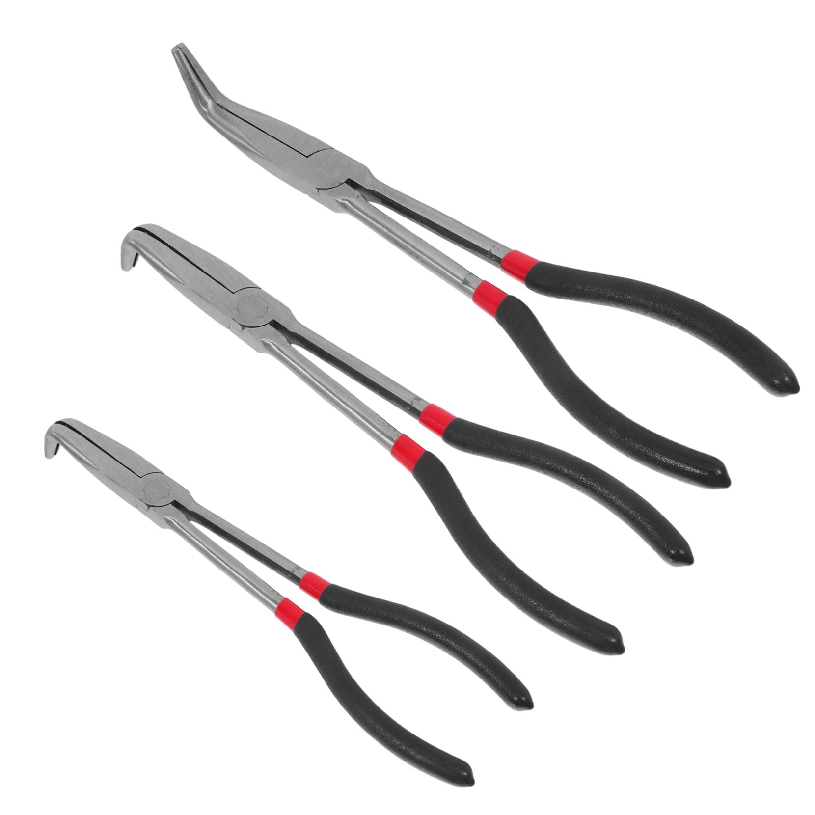 Pince à bec incurvé isolante LIFKOME pour câblage et précision optimale