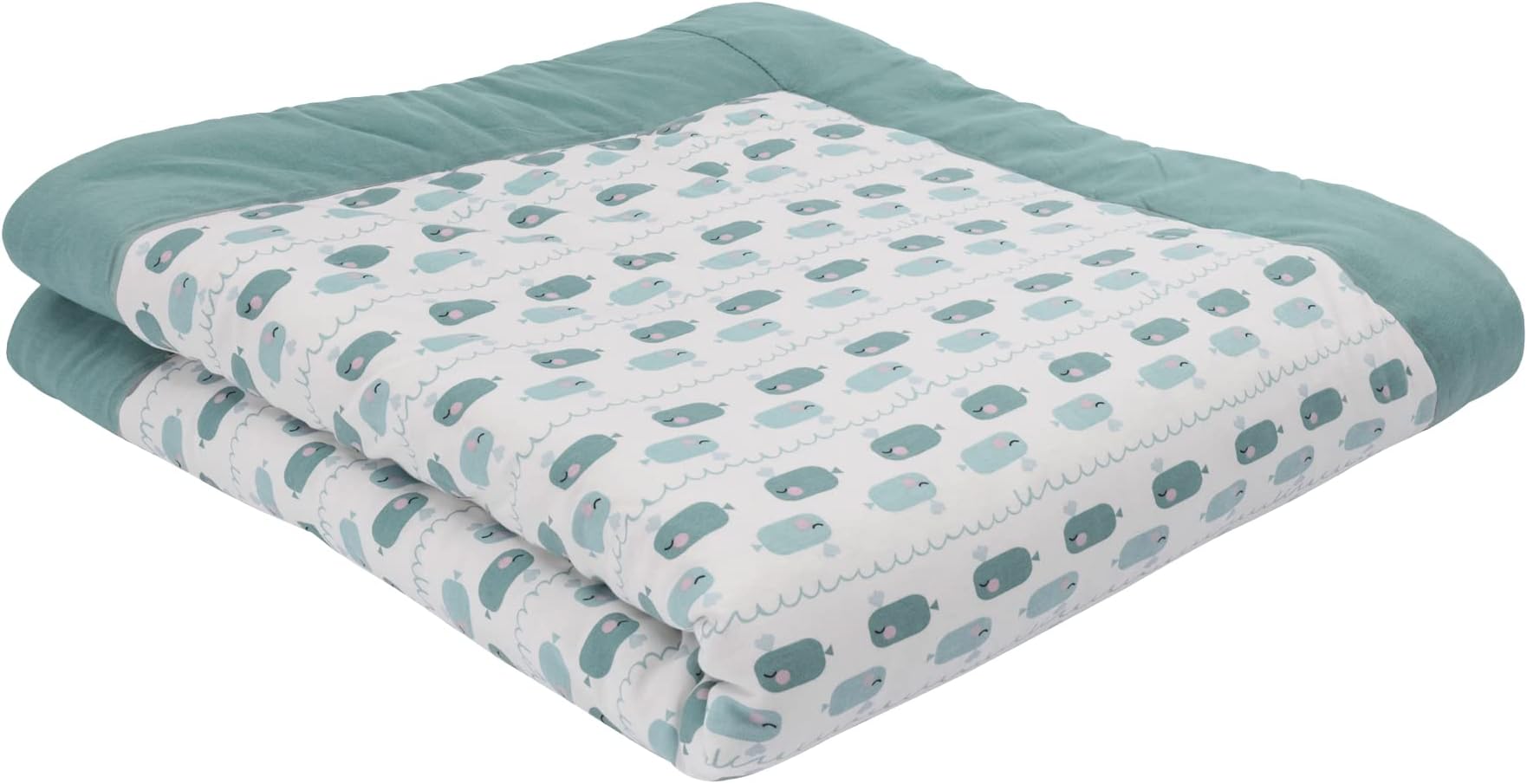 emma & noah Baby Play Mat, Warm and Softly Padded, 120x120 cm, Ideal as Baby Blanket, Baby Quilt, Playmat, Padding for Crib (for Boys & Girls)