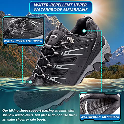 Ansbowey Scarpe da Trekking Basse Uomo