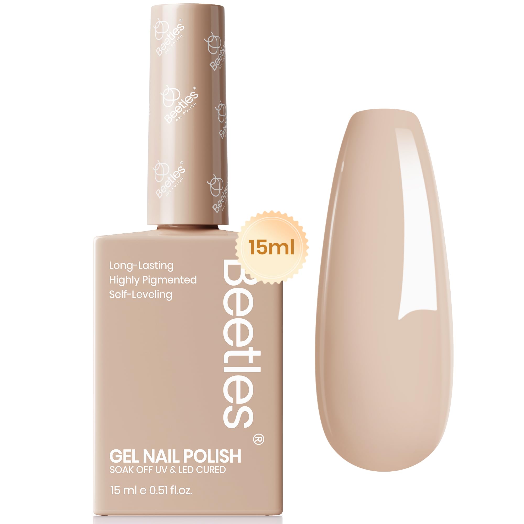 Beetles Nude Gel Polish, Cozy Vibes