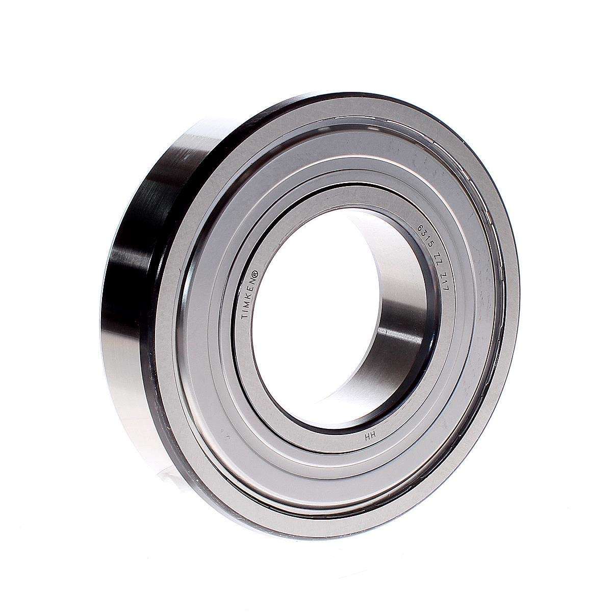Timken 6315-ZZ - Cuscinetto a sfere a gola profonda, medio, due scudi, diametro del foro 75 mm, diametro 160 mm, larghezza 37 mm