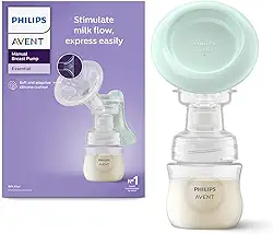 Philips Avent Extrator de Leite Manual Essential SCF417/11 Verde | Portátil e Ergonômico