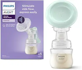 Philips Avent Extrator de Leite Manual Essential SCF417/11 Verde | Portátil e Ergonômico