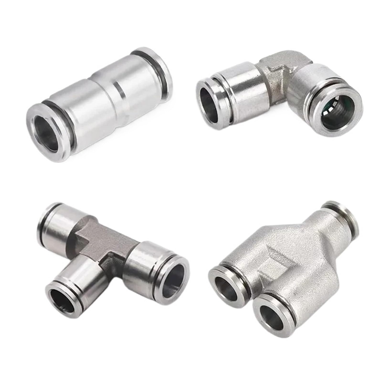 Conector de tubería de ajuste de presión PV-8 metálico para sustituir plástico