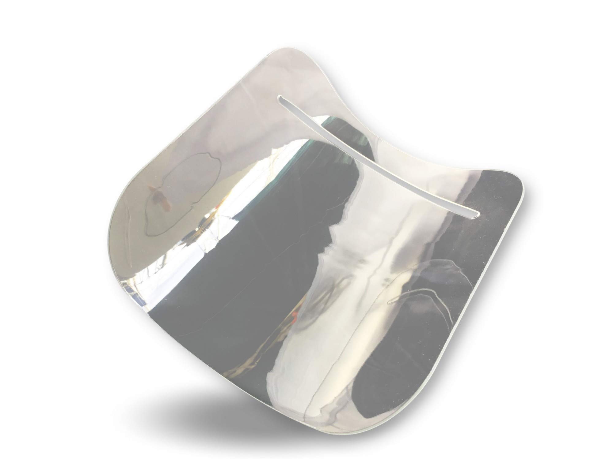 KIBROS Visière protection faciale écran plexiglas amovible épais rigide | Écran plexiglas amovible épais rigide transparent, anti-projections et anti-buée, adaptable sur casquette.