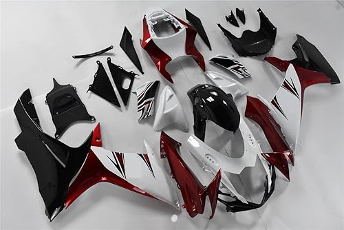Miniatura 2 de Juego de carenado de plástico blanco y rojo para Suzuki GSXR 600/750 2011-2020 GSXR 600/750 ABS carrocería de repuesto GSX-R 600 750 Y063