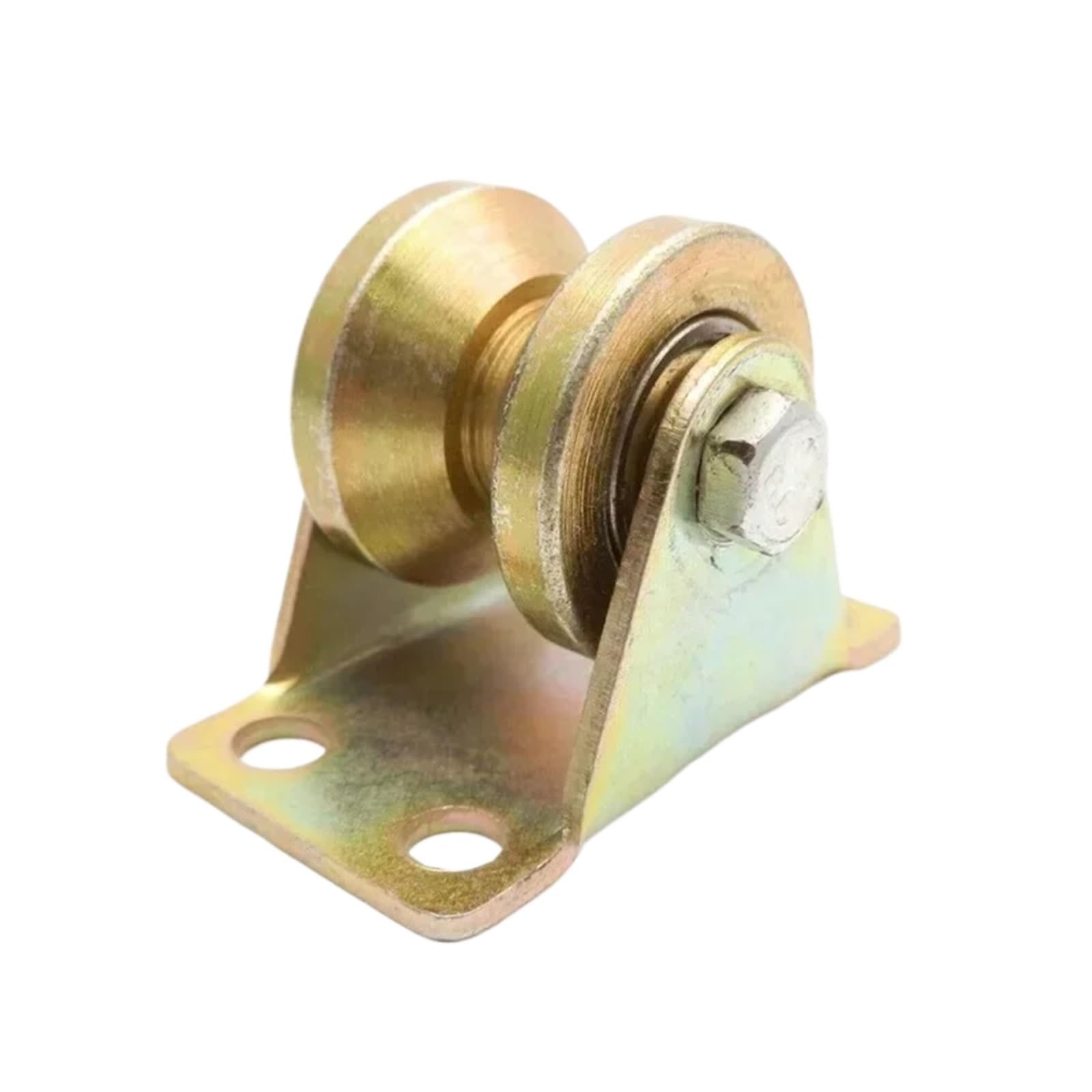 Poulie robuste pour porte coulissante en acier de 31 mm de diamètre type U