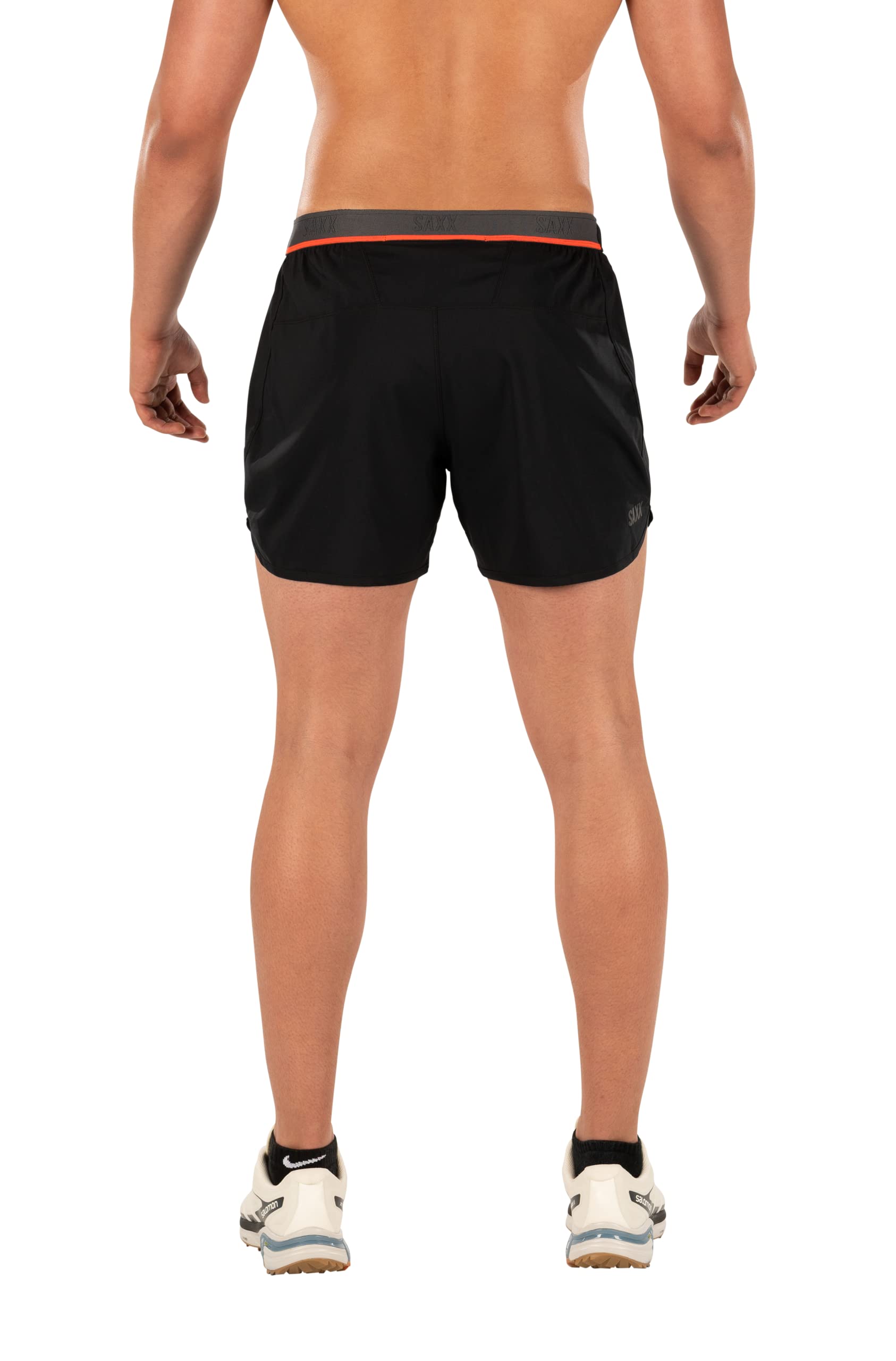 Saxx Underwear Co. Unisex Saxx Unterwäsche – Hightail 2N1 Run 12,7 cm Shorts für Herren, Graphit