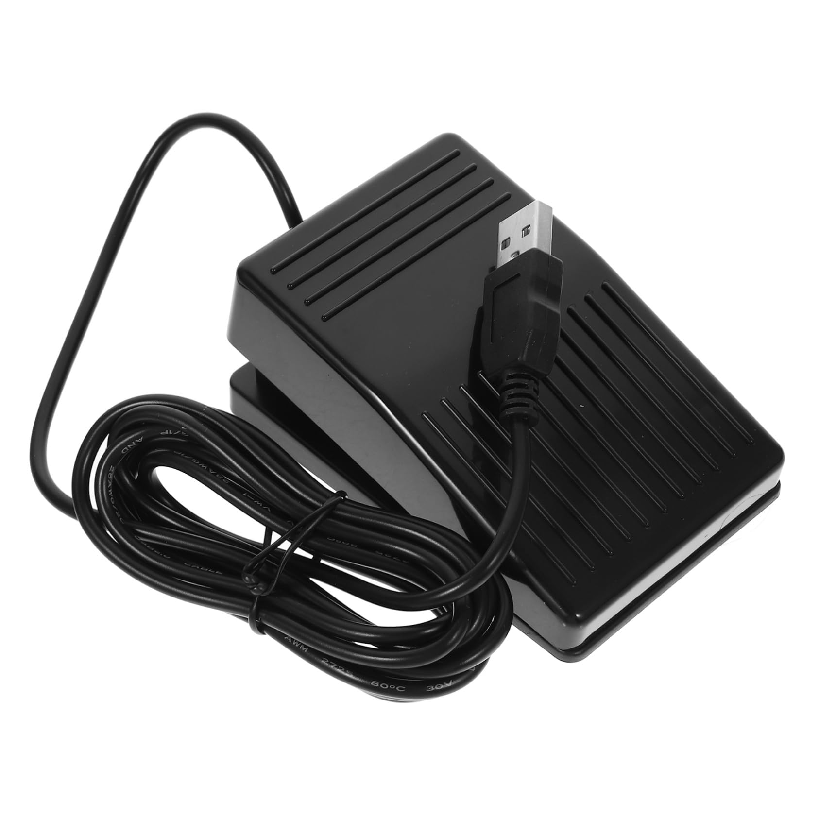 ibasenice Foot Pedal Switch Variable Foot Switch Pedal Sturdy Plastic Waterproof Shake-proof for Laptop Keyboard Game Medical Factory Use