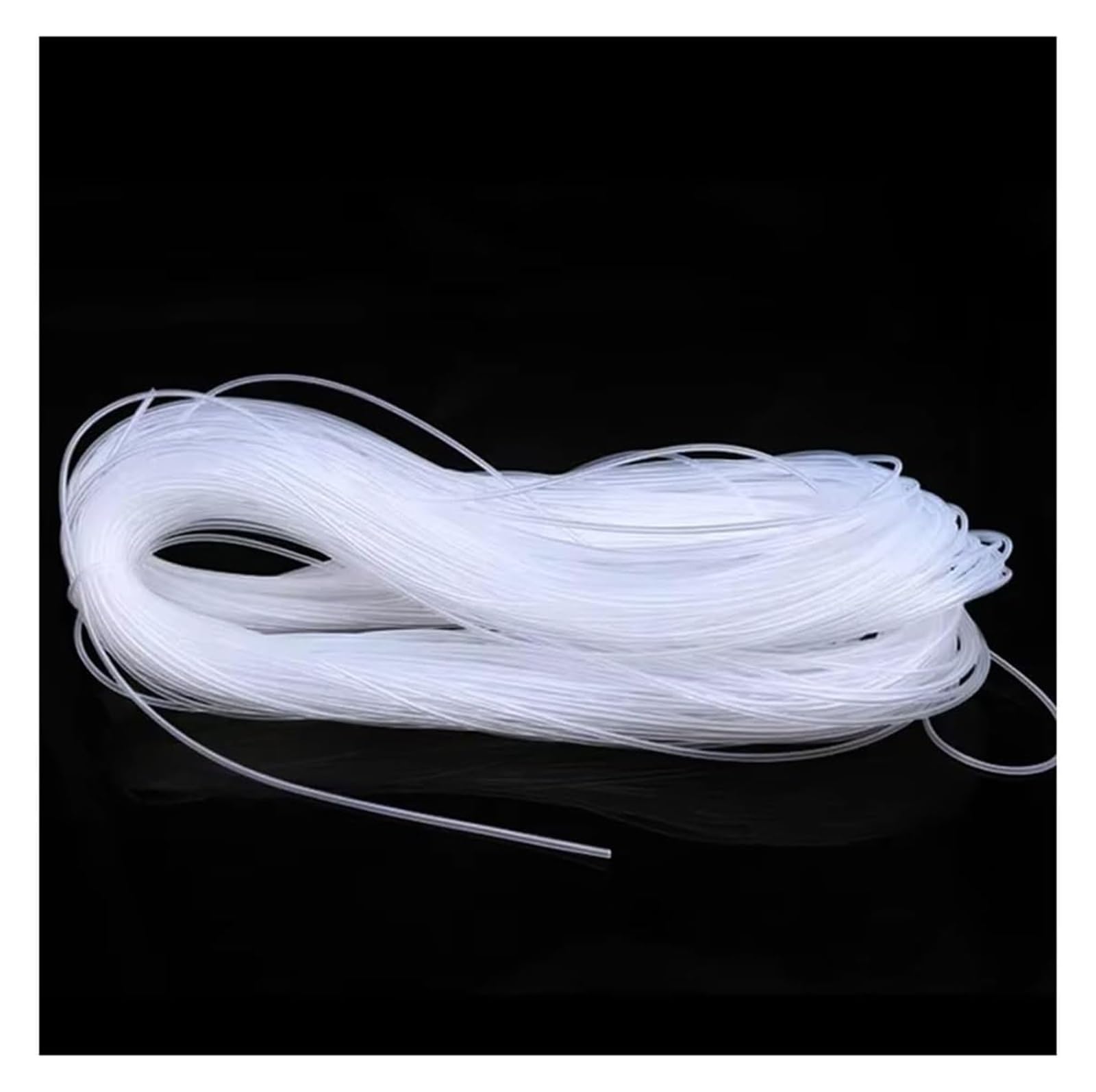 Flexibler Silikonschlauch, Gummischlauch in Lebensmittelqualität, Innendurchmesser 0,5–12 mm, 1 Meter(ID 7mm x 9mm OD)