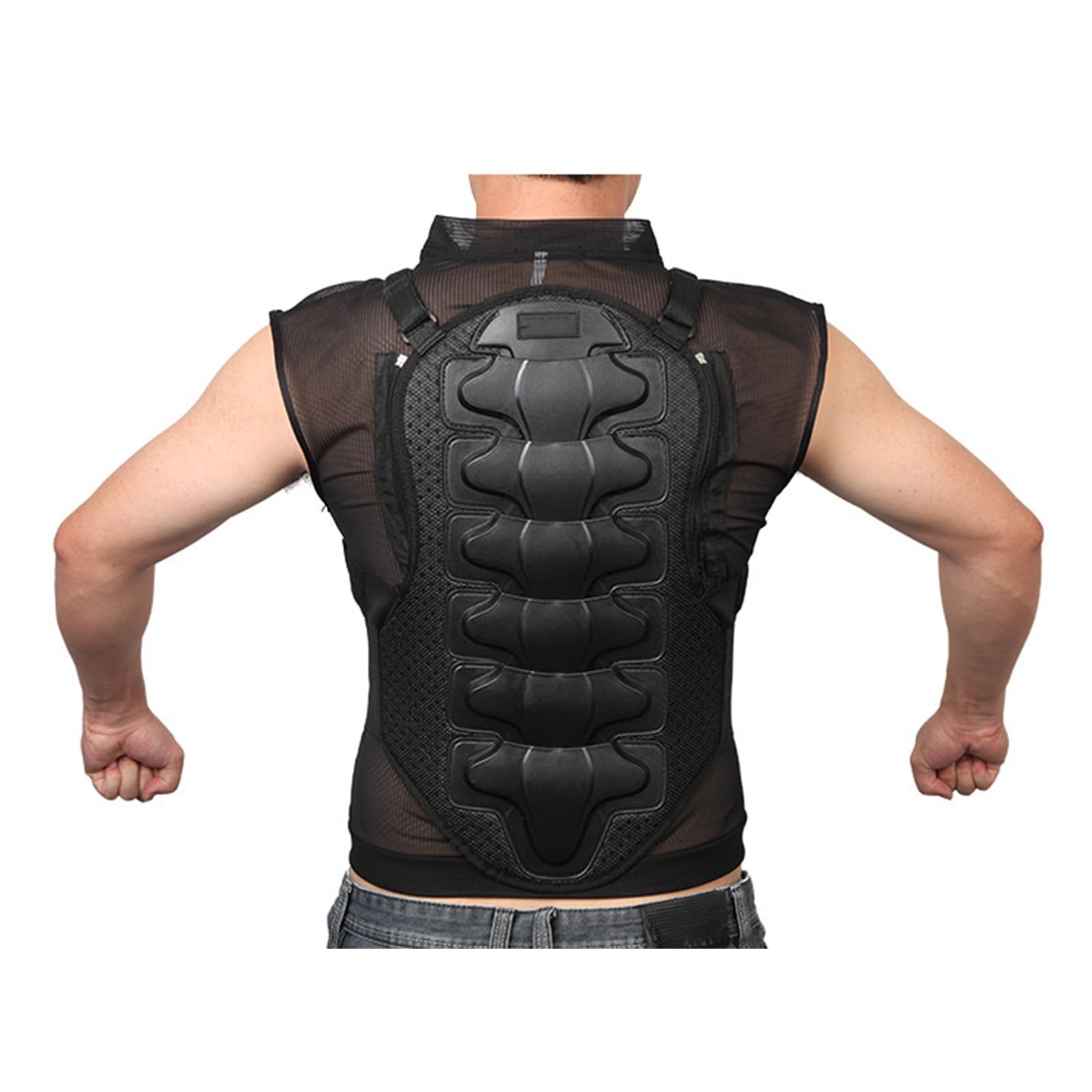 Gilet protettivo per adulti, adatto per motocross, ciclismo, sci, pattinaggio, moto all'aperto, moto da cross, bici da cross, avventure all'aperto
