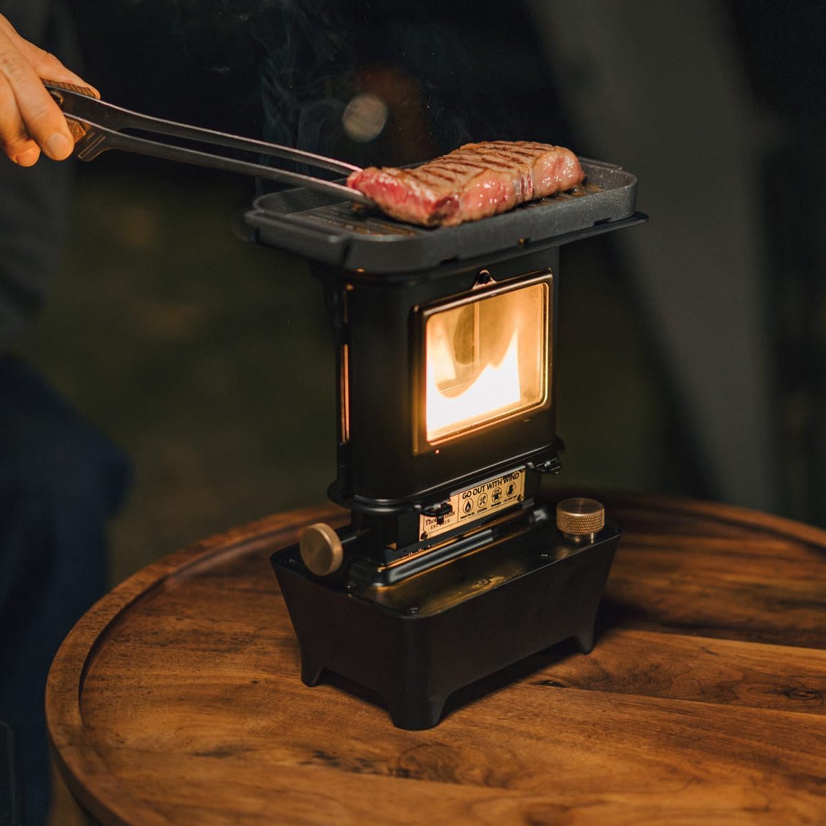 Thous Winds アイロンストーブ ファイヤーダンスストーブ ランタン Thous Winds アイロンストーブ ファイヤーダンスストーブ オイル