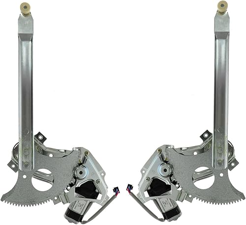 Miniatura 134 de TRQ Juego de regulador de ventana eléctrica delantera y motor compatible con Ford Ranger 1993-2011 1994-2009 Mazda B2300 1998-2001 B2500 1994-2007