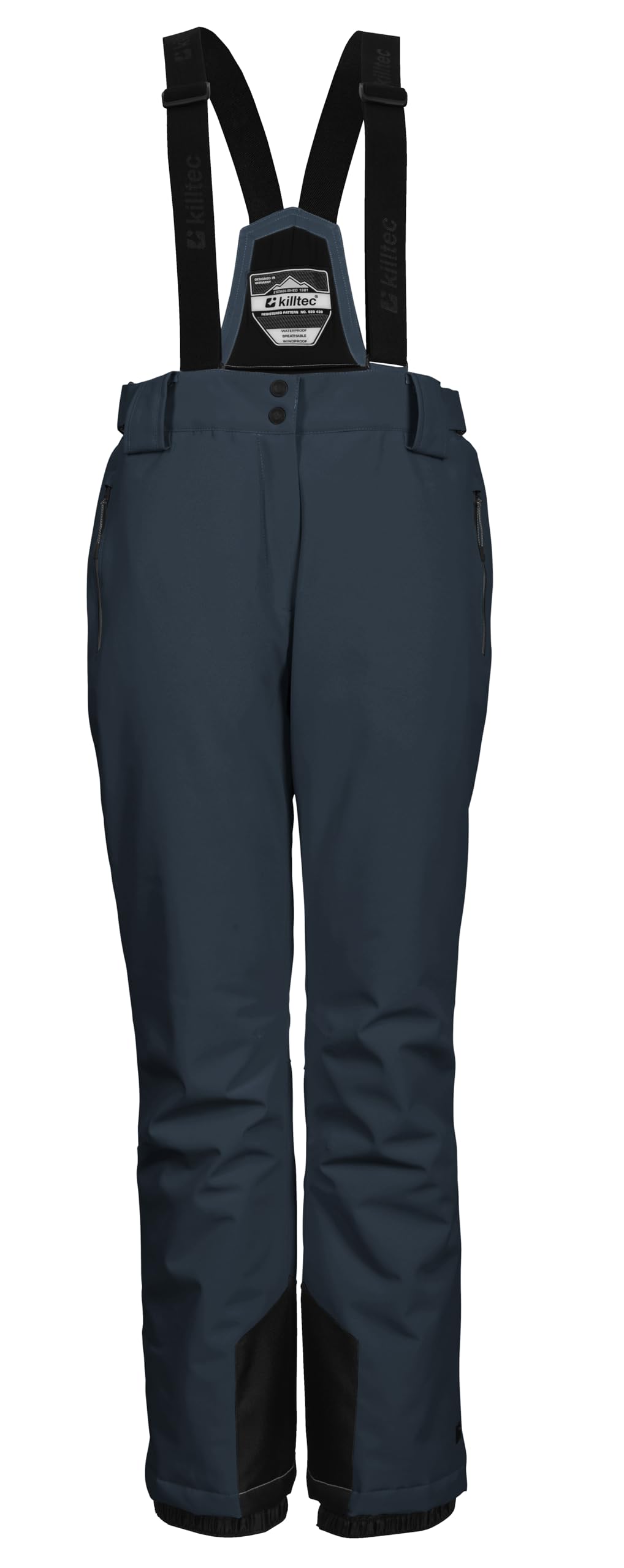 Killtec Damen Funktionshose/Skihose mit abnehmbaren Trägern, Kantenschutz und Schneefang Ksw 249 Wmn Ski Pnts