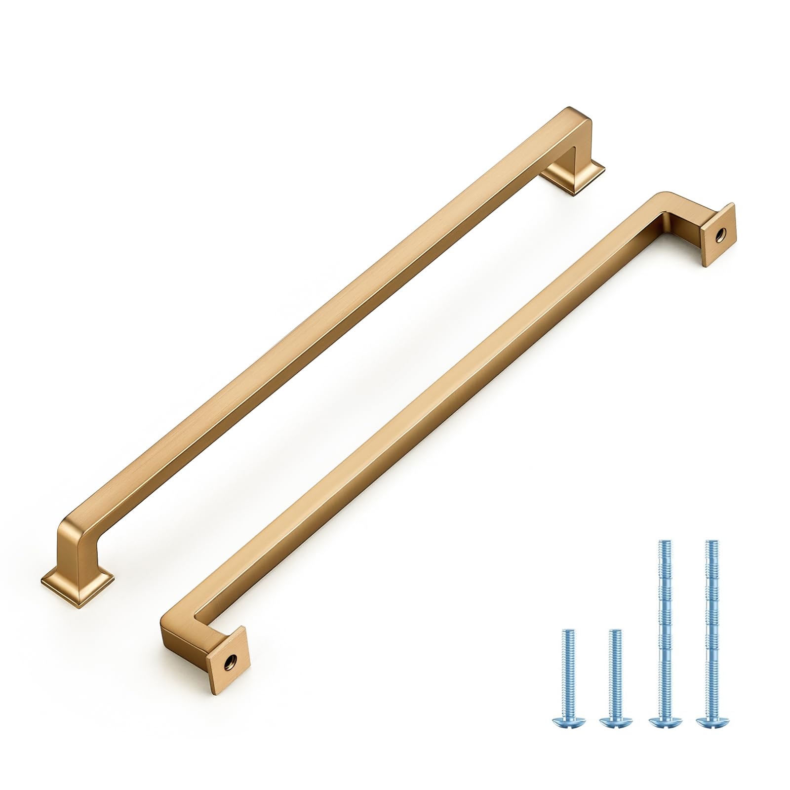 HOME EDIT Champagne Bronze Cabinet Handles Zinc Pulls 10 Inch 5 Pack