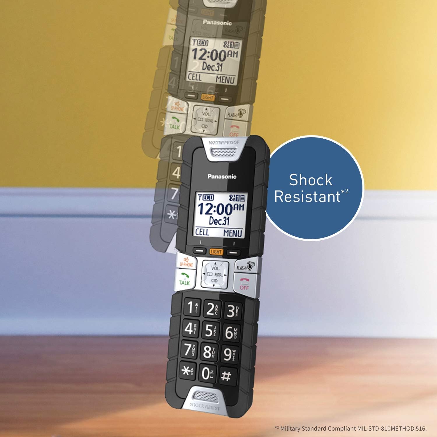 🛒 Crаzу Dеаlѕ Panasonic Rugged Cordless Phone Handset Accessory Compatible with TGF54x/ TGF57x/ TGD53x/ TGD56x/ TGD51x/ TGF24x Series - KX-TGTA61B (Black) Bеѕt Cуbеr Dеаlѕ 🔥 Panasonic Rugged Cordless Phone Handset Accessory Compatible with TGF54x/ TGF57x/ TGD53x/ TGD56x/ TGD51x/ TGF24x Series - KX-TGTA61B (Black)