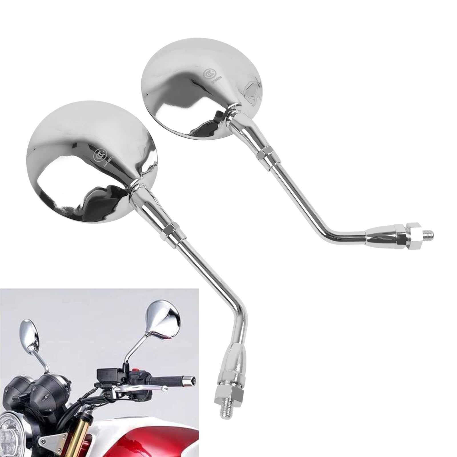 RÉTROVISEUR PAIRE NOIR E-Marqué pour Honda CBR 1000 Ra RR Rs CBR1000