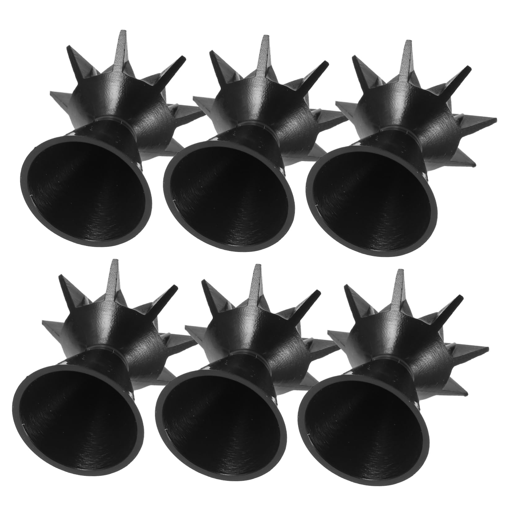 CIMAXIC Epoxy Cups Lids 6pcs Silicone Pouring Cups for Painting Spill Proof Easy Flow