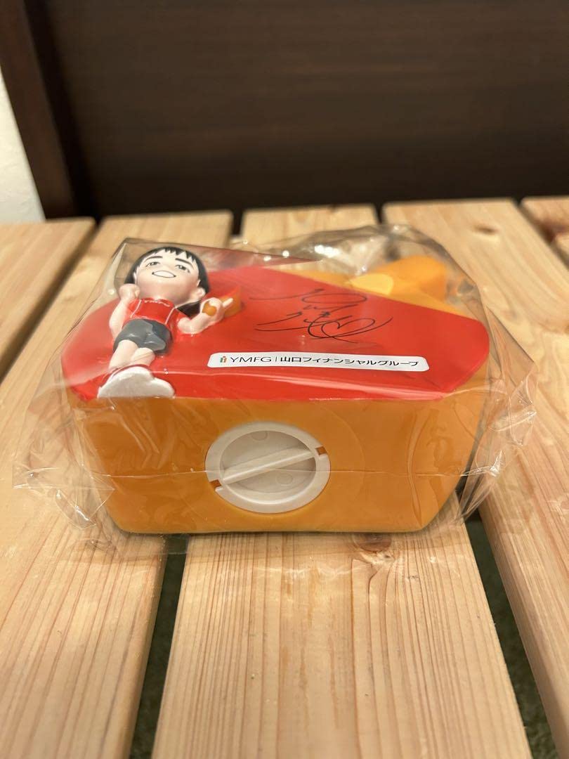 Amazon.co.jp: 石川佳純 貯金箱 かすみん 卓球ラケット ノベルティ