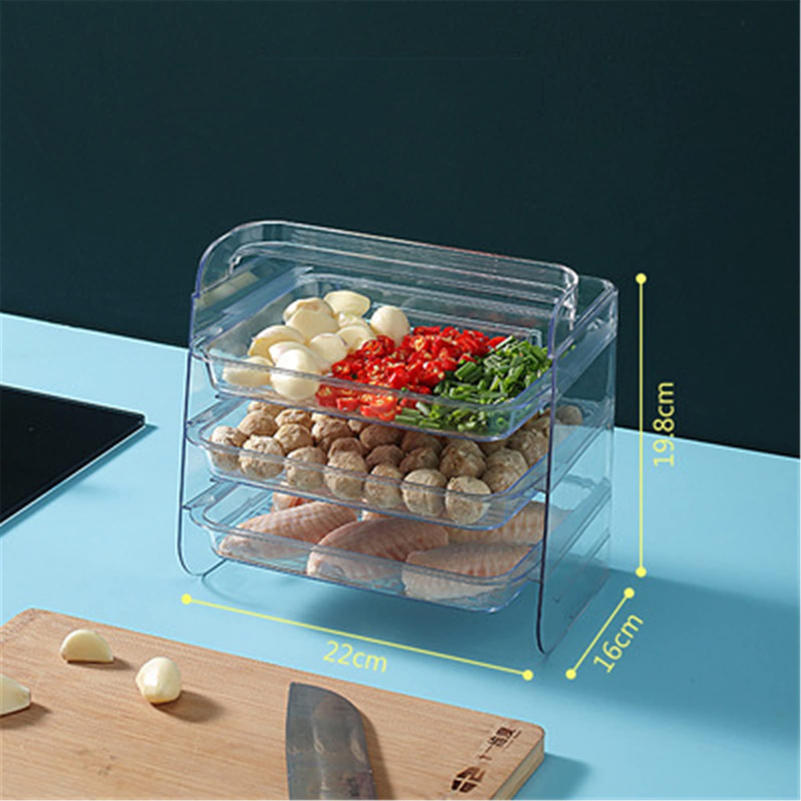 Amazon｜引き出し食材タッパー キッチンの準備ツールキッチンの準備