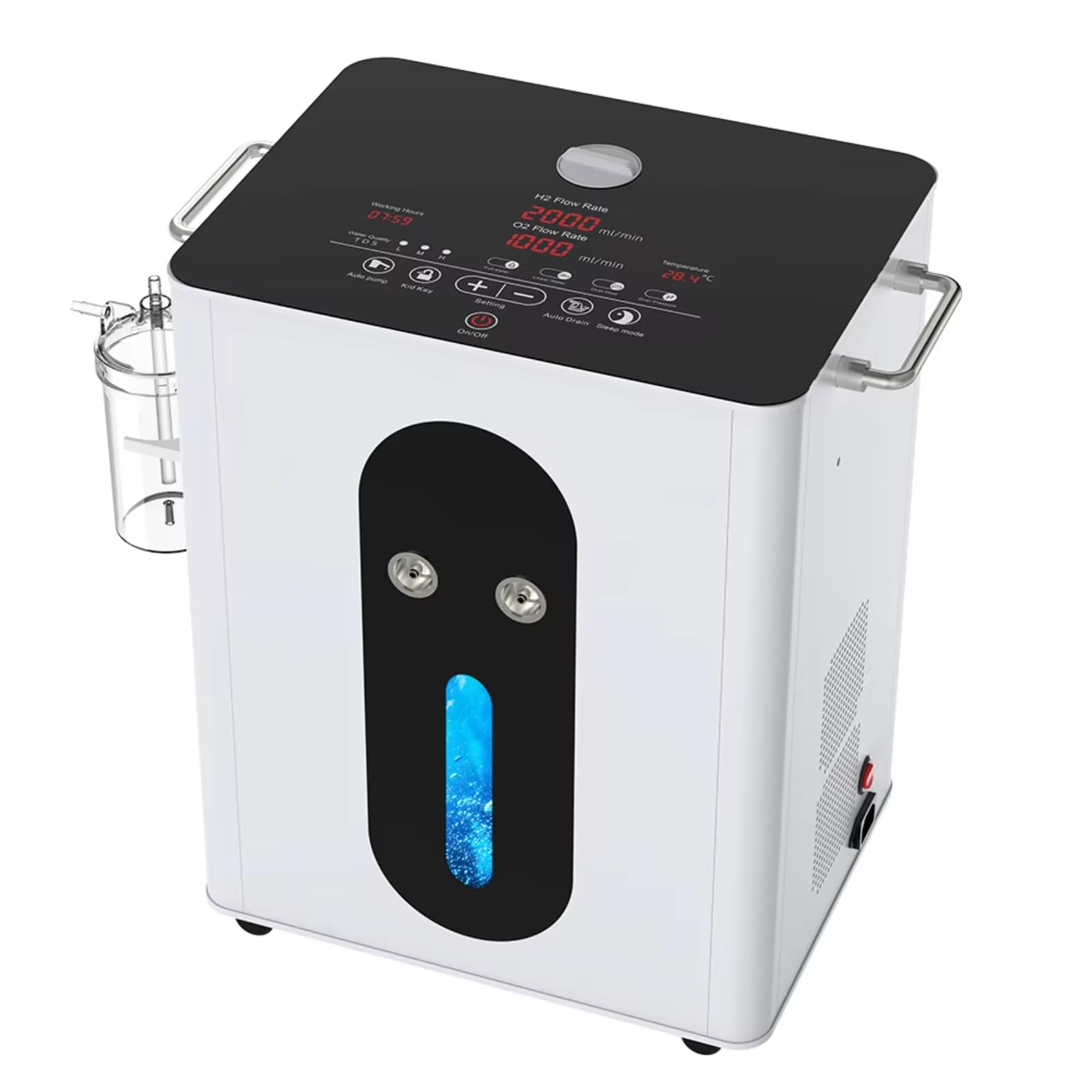 Amazon.co.jp : 高流量3000ml/min水素吸入機 - SPE/PEM水素酸素発生器