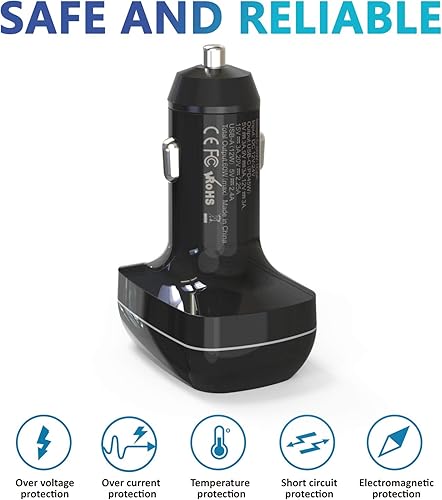 Miniatura 6 de Surface Pro Surface - Cargador de coche para laptop, USB C, compatible con Surface Pro 7/6/5/4/3, Surface Laptop Go2/1, Surface Book/Go 3/2/1,