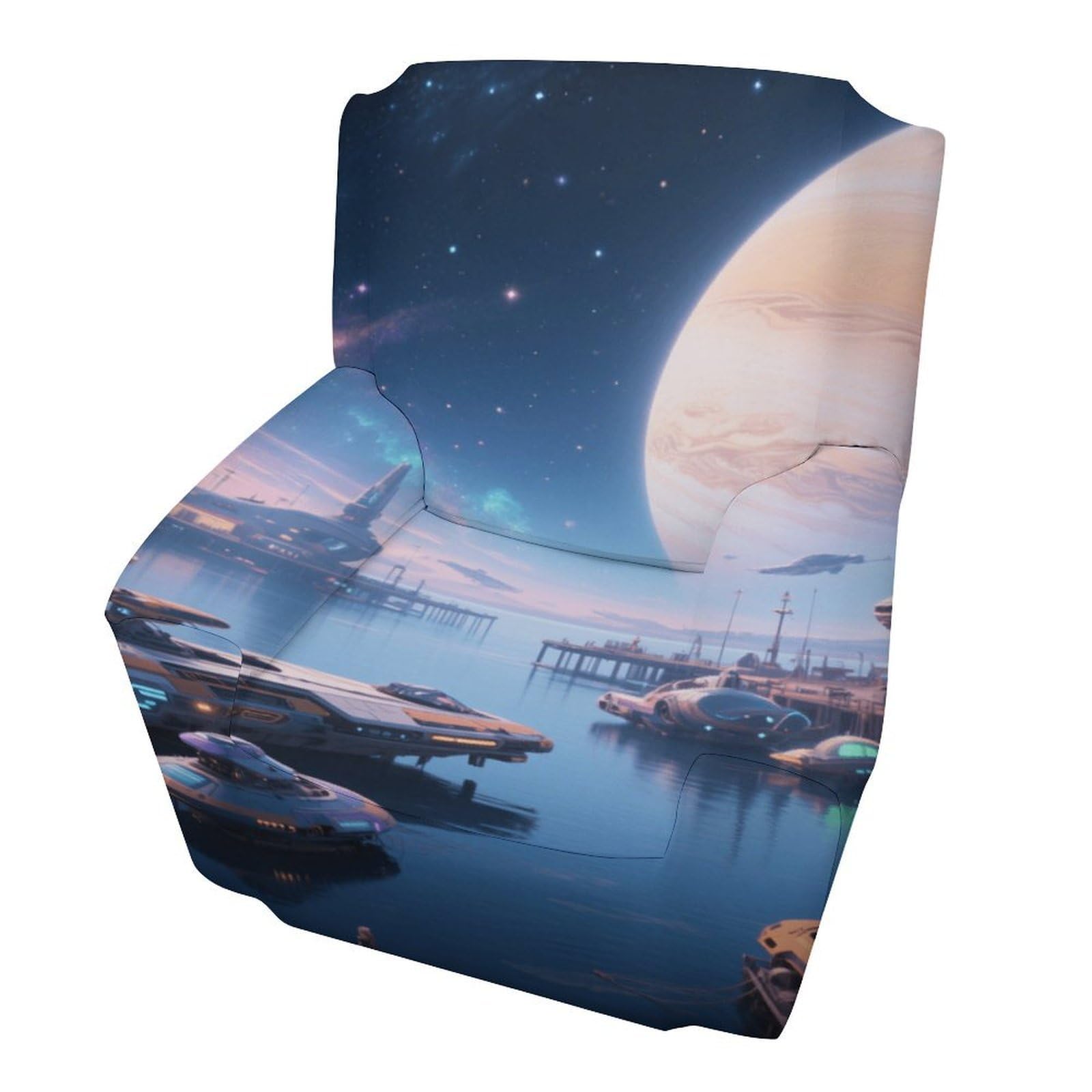 Fekiloot Style Interstellar Harbor Couch Cover Sofa Cover Sofa Slipcover