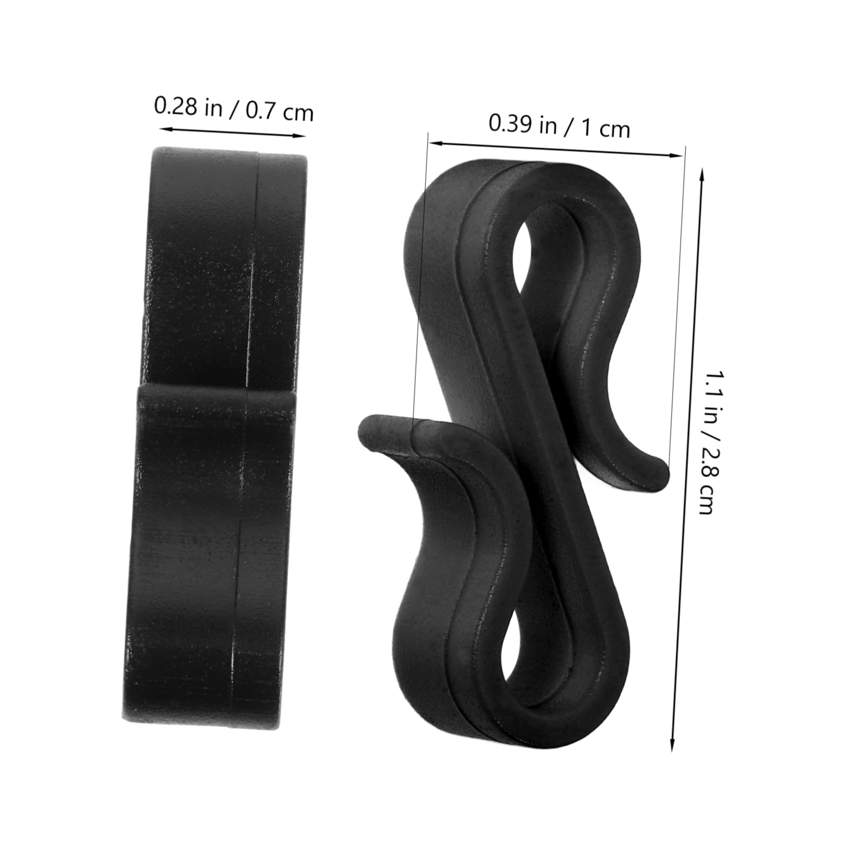 ibasenice Gutter Light Clips for Outdoor 50pcs Weatherproof Christmas Light Hooks S-Shape Clip Hooks for Holiday Decor Easy Install