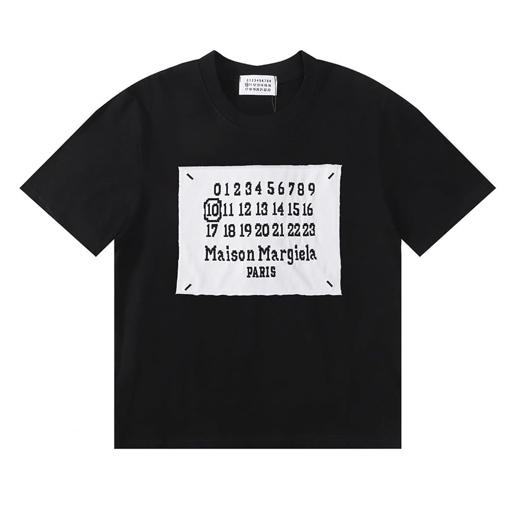 マルジェラ logo calender tee カレンダー ロゴ Tシャツ L MAISON MARGIELA / メゾン マルジェラ】 Calender Graphic Logo