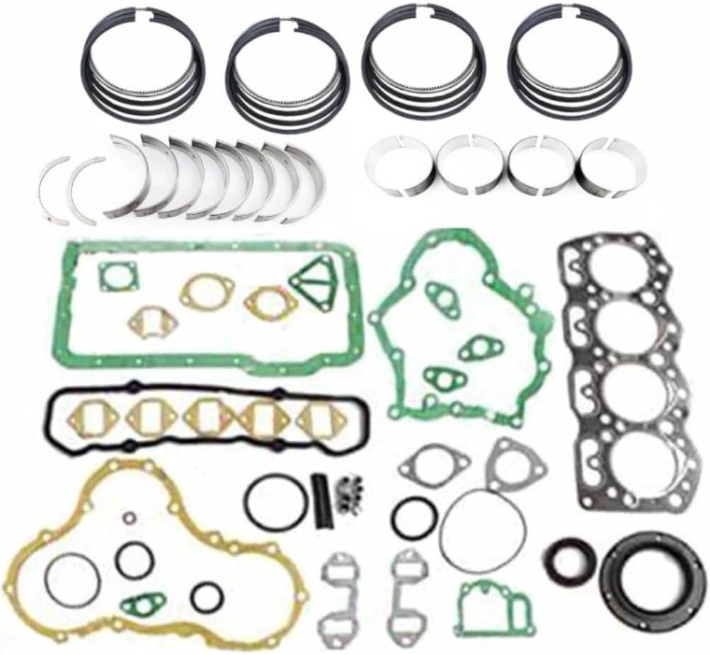 4DR5 Overhaul Rebuild Kit Compatible with Mitsubishi 2.7L Compatible with KATO HD180G Excavator