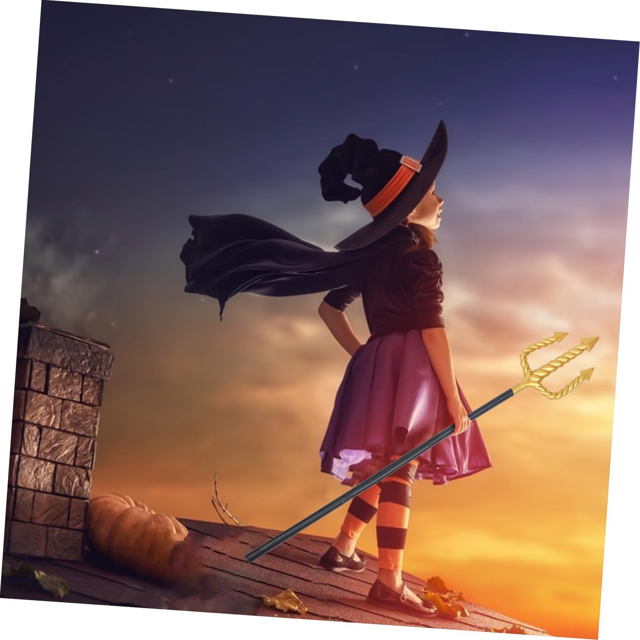 IMIKEYA 2 pezzi di plastica per Cosplay accessorio imitazione leggero e compatto per feste di Halloween e spettacoli scenici