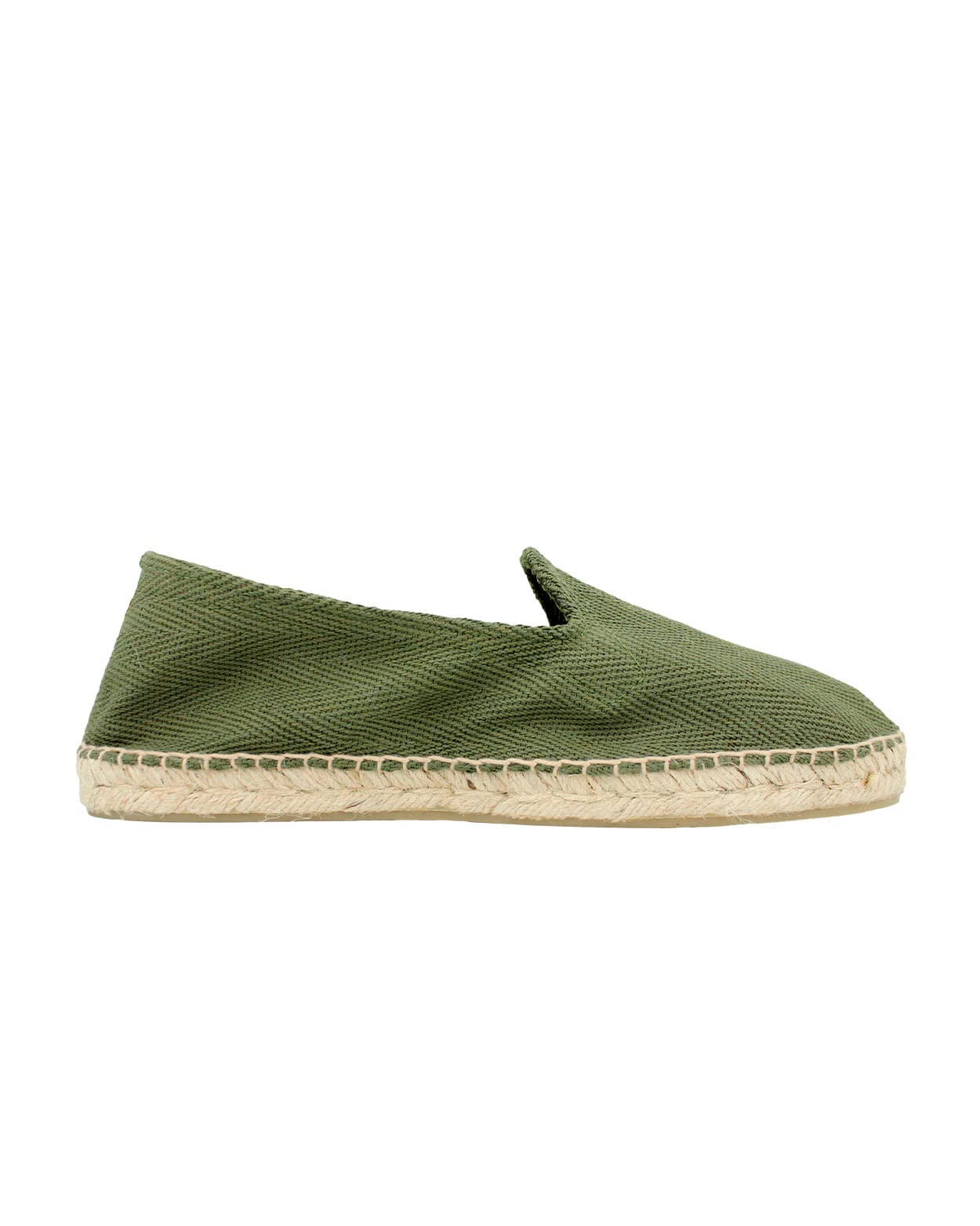 Espadrilles en toile à chevrons fabriquées à la main en Espagne