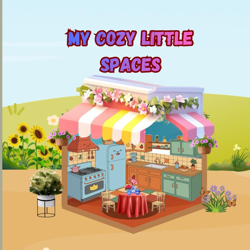 MY COZY LITTLE SPACE: A Relaxing Collection of Cozy Interior Scenes to Color