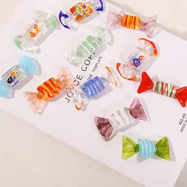 Decorazioni Caramelle Di Vetro Di Murano - 12 Pezzi, Vintage, Per Party, Matrimoni E Natale - Foto 4