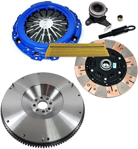 EFT Twin Fricción Kit de embrague+esclavo+billet volante de acero para Nissan 350z 370z G35