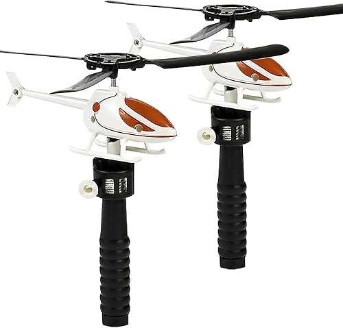 Miniatura 1 de ArtCreativity Juego de helicóptero volador para niños, paquete de 10, divertidos juguetes de mosca para interiores o exteriores, grandes recuerdos