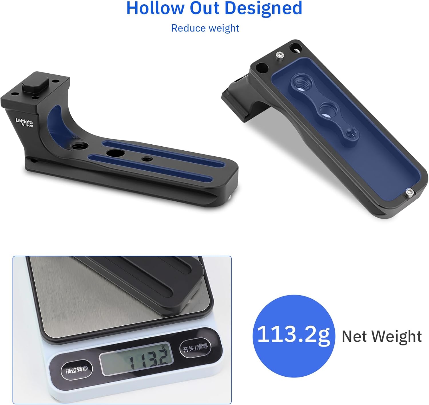 Leftfoto Replacement Lens Foot for Nikon Nikkor AF-S 400mm F2.8-ED-IF/VR/VRII/AF-S 600mm F4D-ED-IF/AF-S 600mm f/4G ED VR/AF-S 800mm f/5.6E FL ED VR Lens Tripod Mount Rings Stand Base with Arca Plate