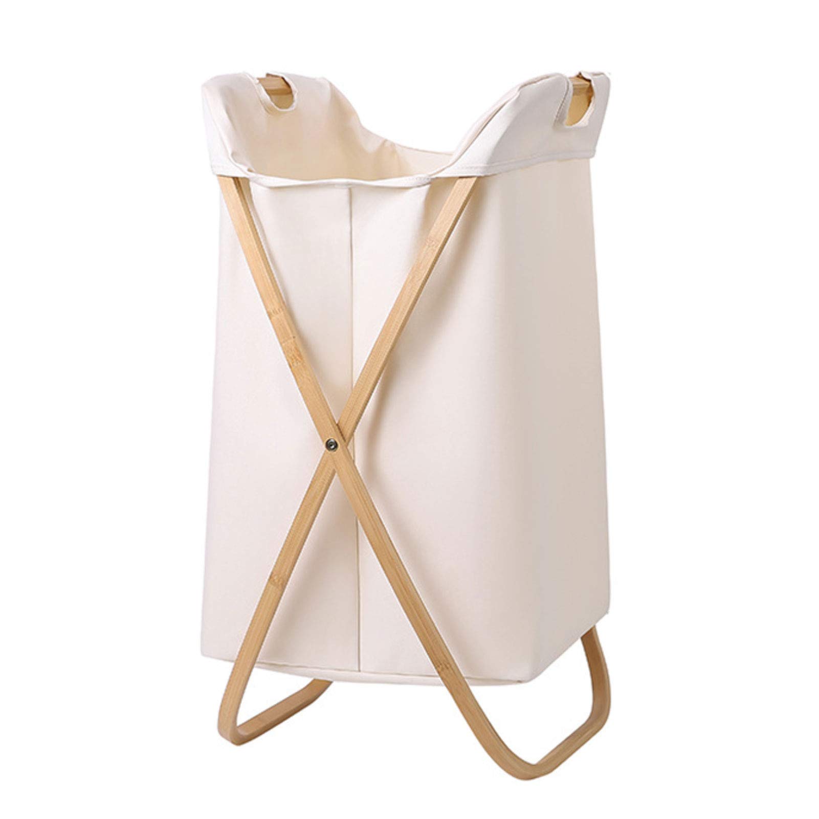 Buy Simple JapaneseStyle Laundry Hamper, Bamboo XShaped Laundry