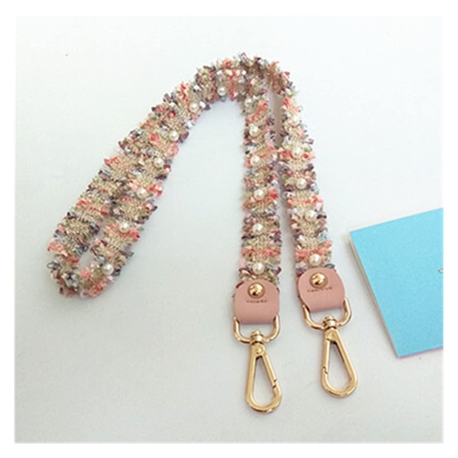 Purse Strap Replacement Bag Shoulder Strap Tassel Pearl Shoulder Strap Accessories Bag Shoulder Strap Cross Strap Instead of Small Bag Strap Golden Buckle Crossbody Shoulder Strap ( Size : 120cm )