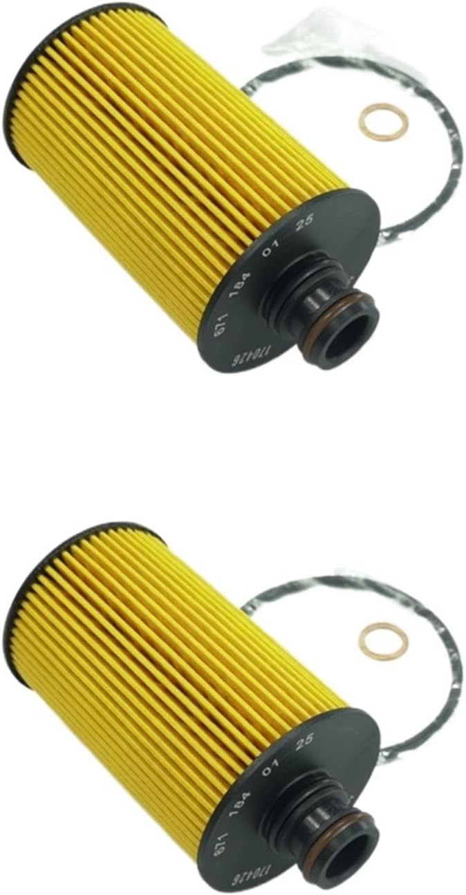 Oil Filter Compatible Diesel ACTYON KORANDO 2.0 E-XDi REXTON 2.0 2.2 Xdi RODIUS MUSSO 67118-03009 67118-40125(4 pcs)