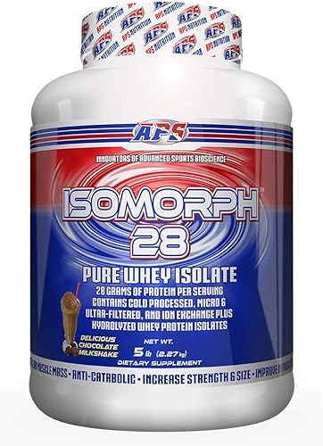 APS Nutrition IsoMorph, suplemento de proteína de aislamiento de suero de suero de alta calidad, batido de leche de chocolate, 5 libras disponible en Yaxa Colombia