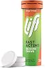 Lift Fast-Acting Glucose Chewable Energy Tablets, Orange, 12 Pack of 10-Tablet Tubes