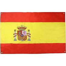 AZ FLAG Spain Flag 150x90 cm Spanish Light Polyester 4 Grommets