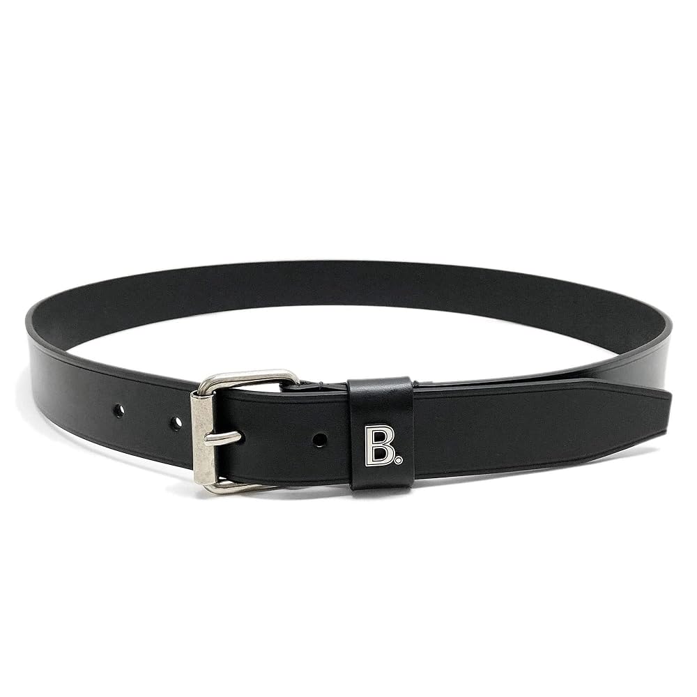 バレンシアガ 黒 レザーベルト BALENCIAGA バレンシアガ 黒 レザー メンズ ベルト 674890