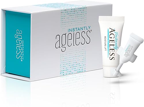 Instantly Ageless Rejuvenecimiento facial en una caja, removedor instantáneo de bolsas de ojos, 1 caja de 25 frascos, removedor instantáneo de