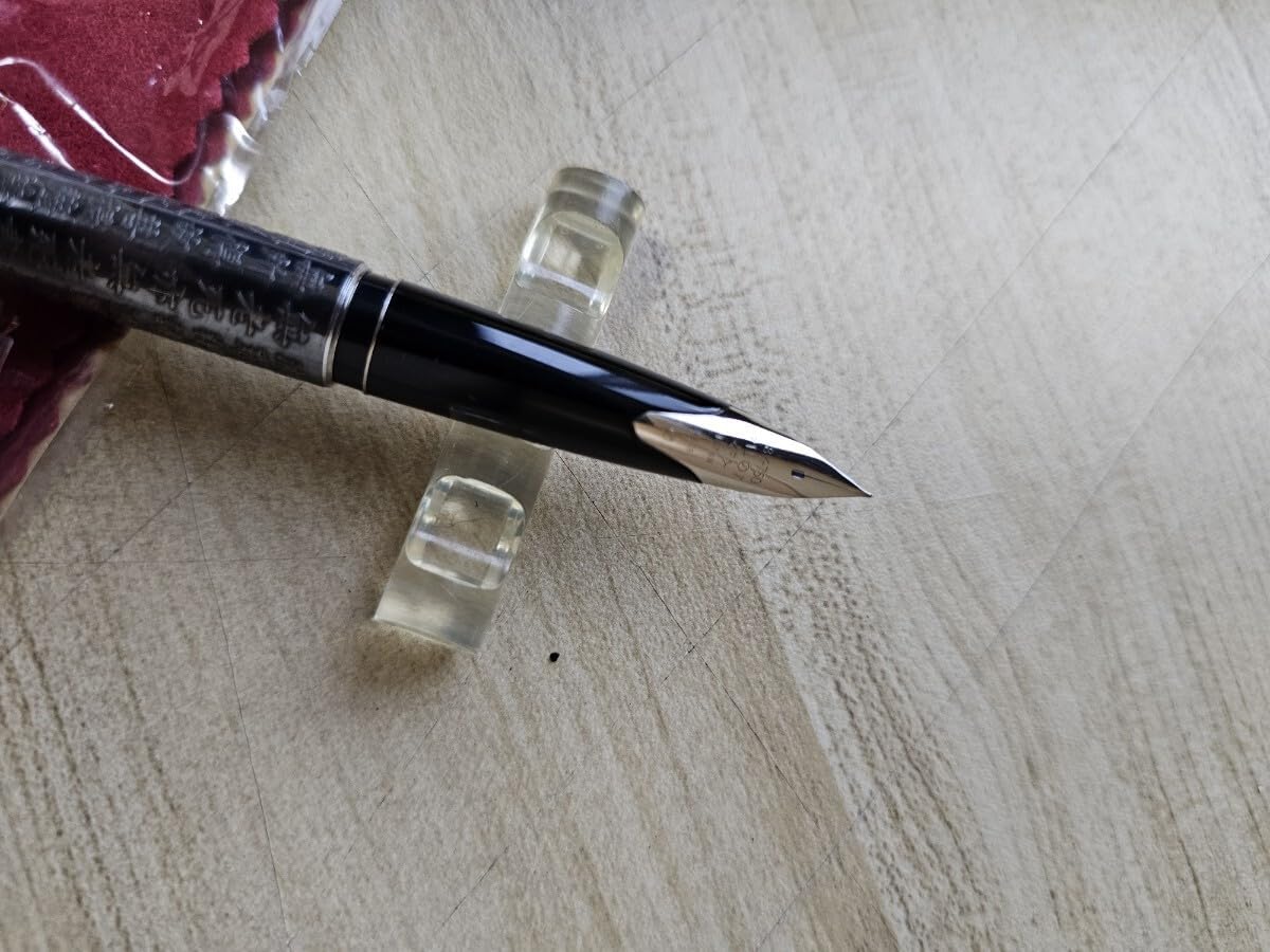 パイロット万年筆 般若心経 スターリングシルバー 18K 750 STERLING