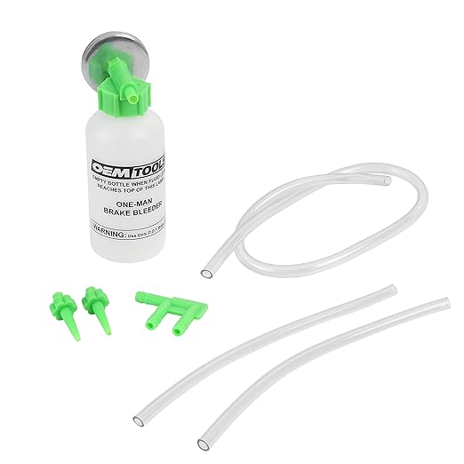 OEMTOOLS 25036 BleedOMatic OneMan Brake Bleeder Kit, Bleed Your