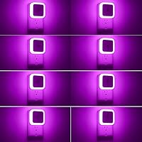 Vista 12 de Sujeet Luz Nocturna, Set de 8 Luces Nocturnas Enchufables en la Pared, Luz Nocturna Enchufable, Lámpara LED de Atardecer al Amanecer (Blanco Cálido)