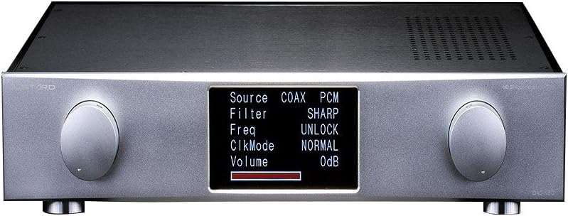 DAC-X20 Super Ultimate 2 x ES9018 XMOS HiFi DAC 384KHz DSD DOP Decoder Silver Without USB