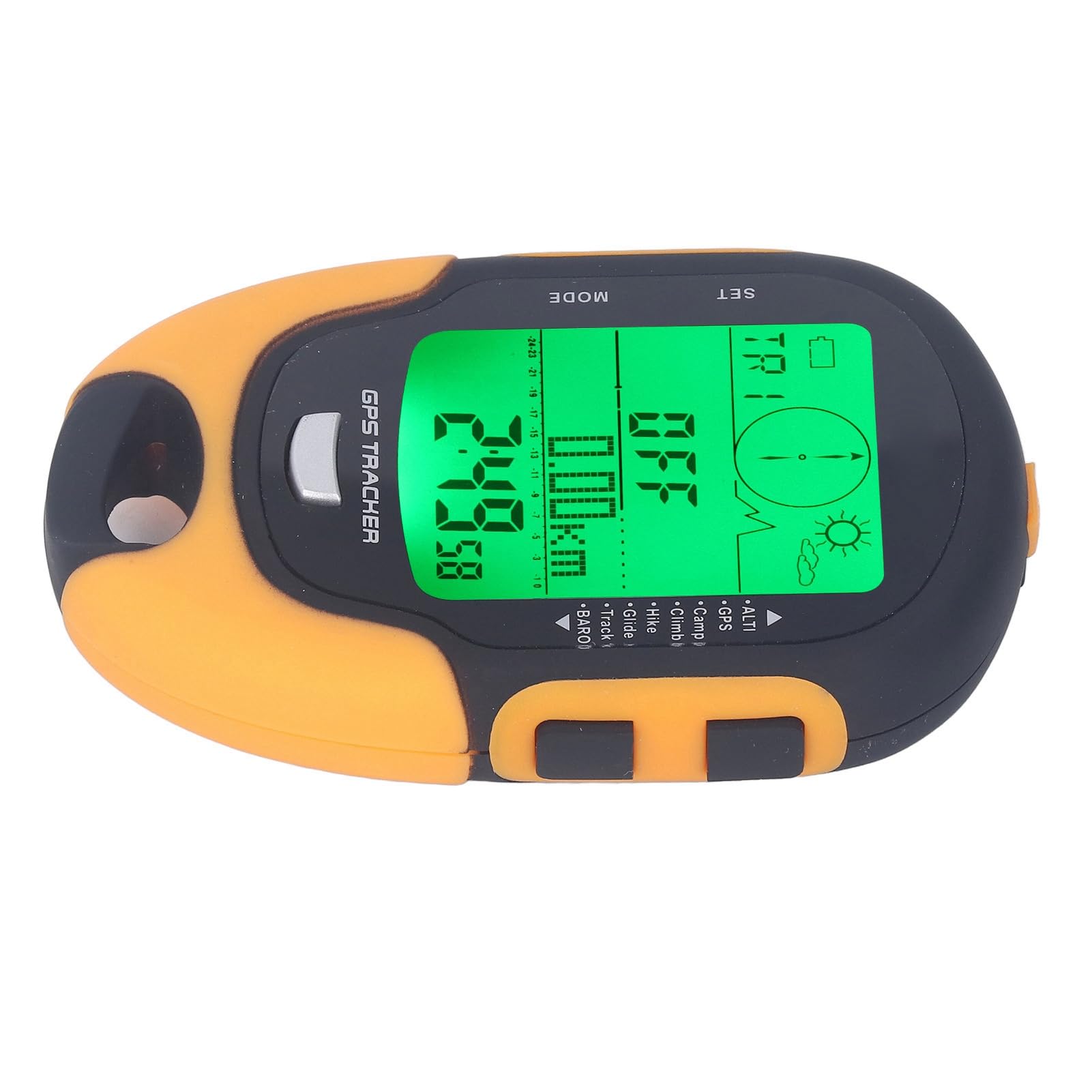 Termometro Barometro Altimetro GPS Elettronico per Campeggio All'aperto Arrampicata Escursionismo, Misuratore Multifunzionale Impermeabile